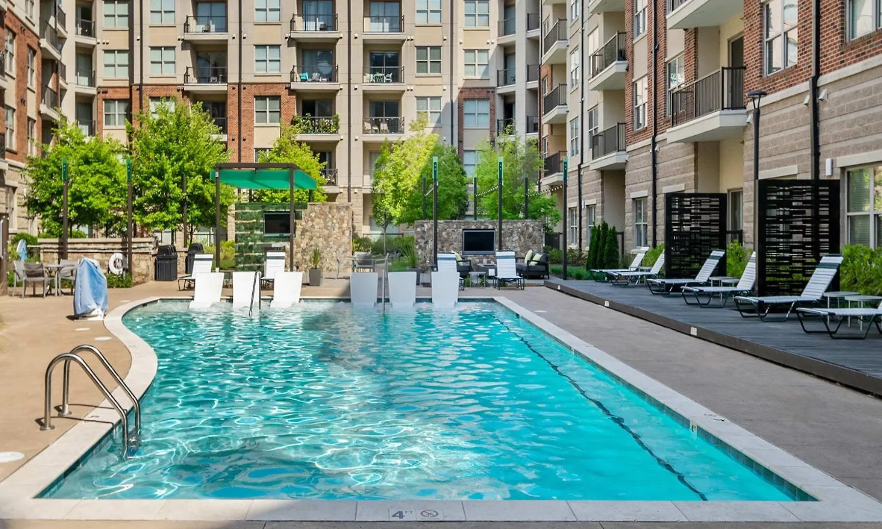 Apartman Uptown 4Th Ward Luxury Apt Year-Round Pool Charlotte
